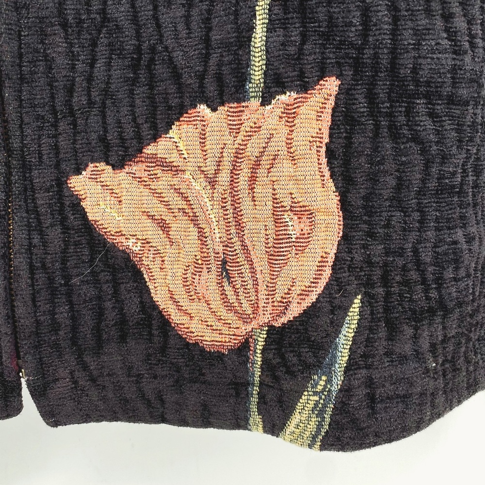 CAbi Vintage Floral Embroidered Jacket - Picture 6 of 6